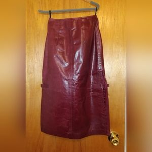 Rudsak leather skirt